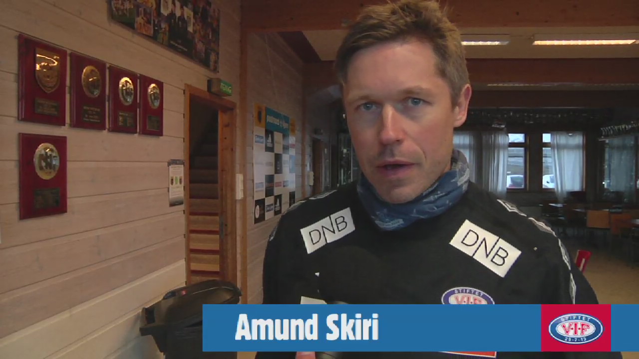 Skiri etter kampen mot Sandefjord